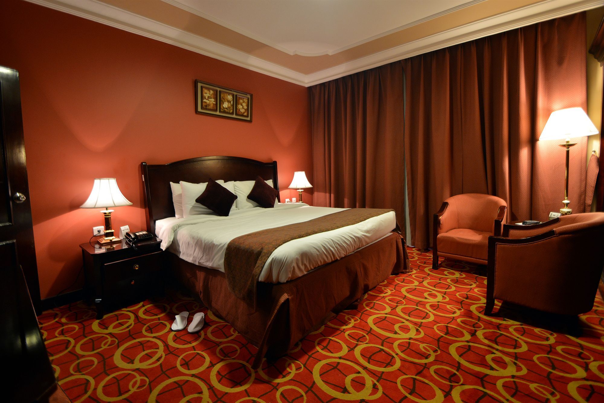 Taiba Suites Madinah Medina Exterior foto A room at the hotel